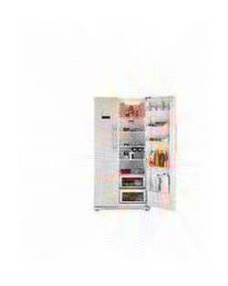 Beko GNEV120APS American Fridge Freezer - Silver